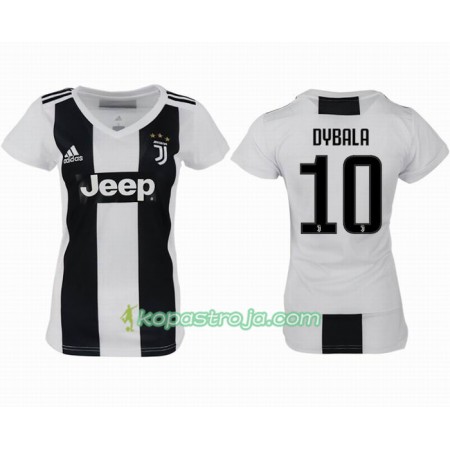 Billiga Fotbollströjor Juventus DYBALA 10 Dam Hemma tröja 2018/19 Kortärmad